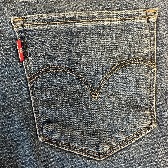 LEVIS 711 Skinny Short Size 27 - Picture 2 of 5